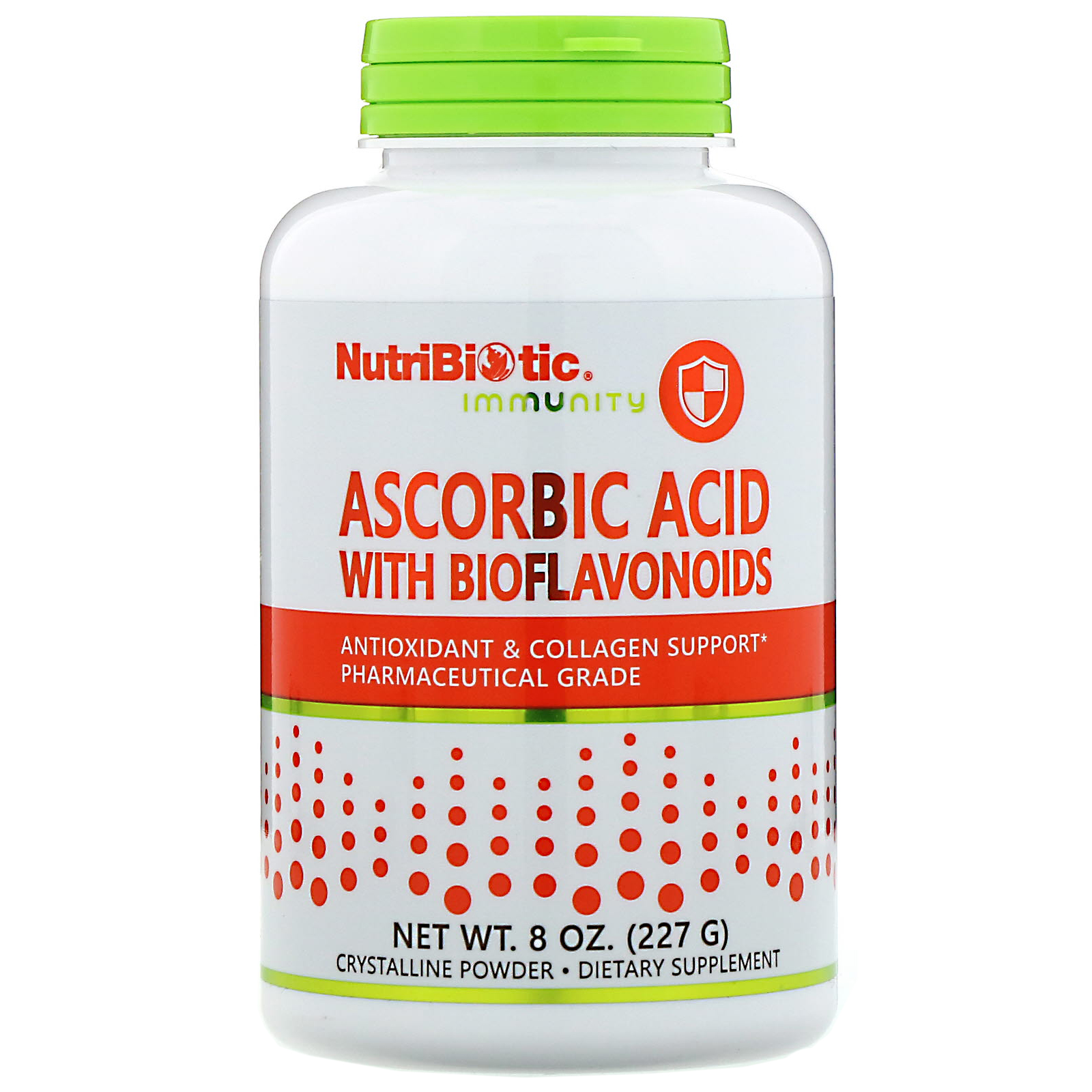 Comprar NutriBiotic, Immunity, Ascorbic Acid with Bioflavonoids, Crystalline Powder, 8 oz (227 g)