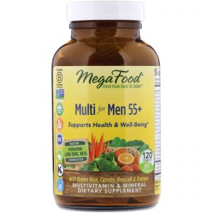 Comprar MegaFood, Multivitamínico para Homens acima de 55 Anos, 120 Comprimidos