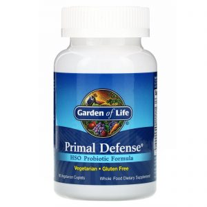 Comprar Garden of Life, Primal Defense, Fórmula Probiótica HSO, 90 Cápsulas Vegetais