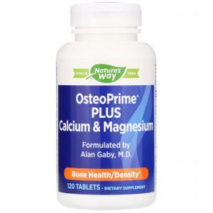 Comprar Nature's Way, OsteoPrime Plus Calcium & Magnesium, 120 Tablets