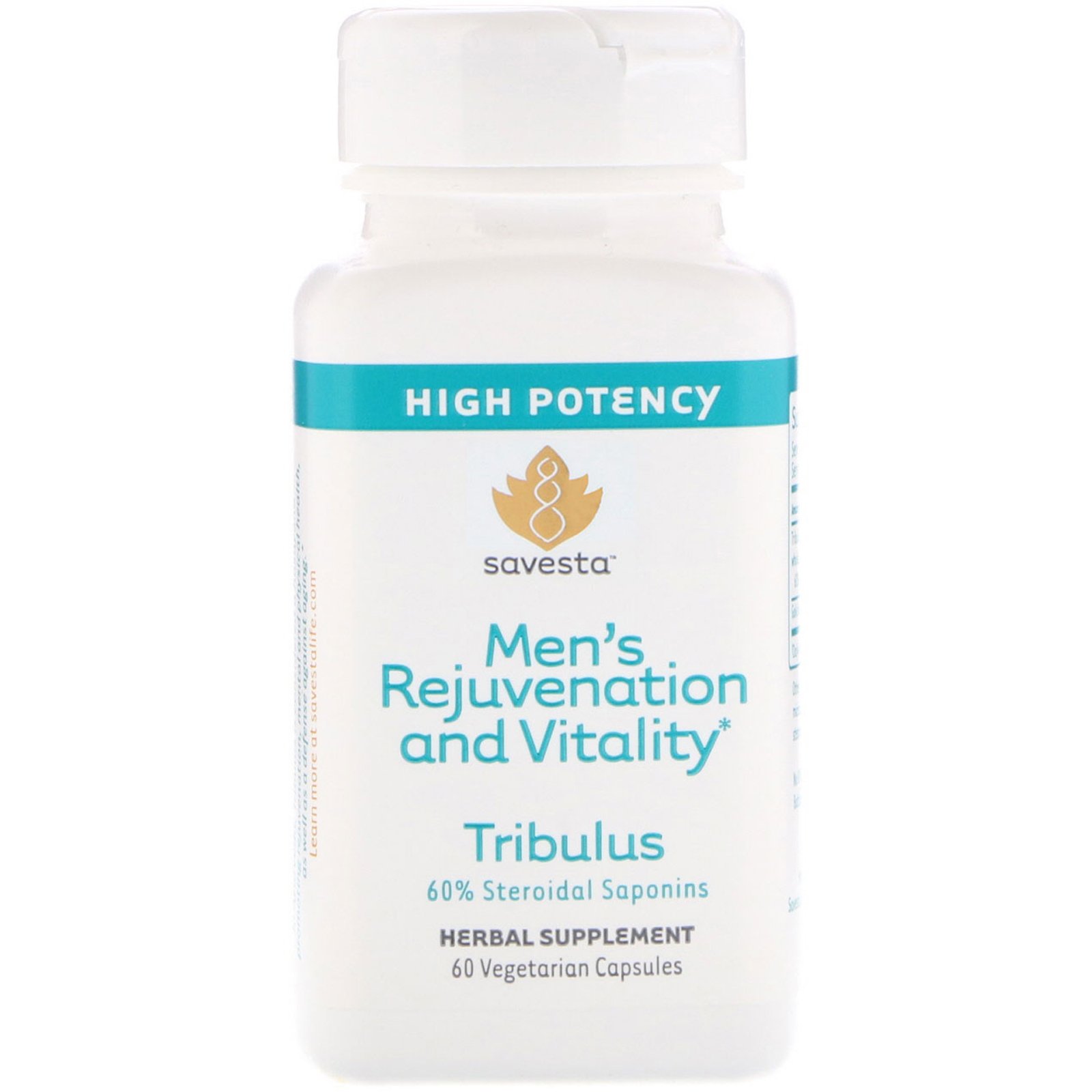 Comprar Savesta, Tribulus, Rejuvenescimento e Vitalidade do Homem, 60 Cápsulas Vegetarianas