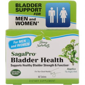 Comprar EuroPharma, Terry Naturally, SagaPro, Saúde da Bexiga, 60 Comprimidos