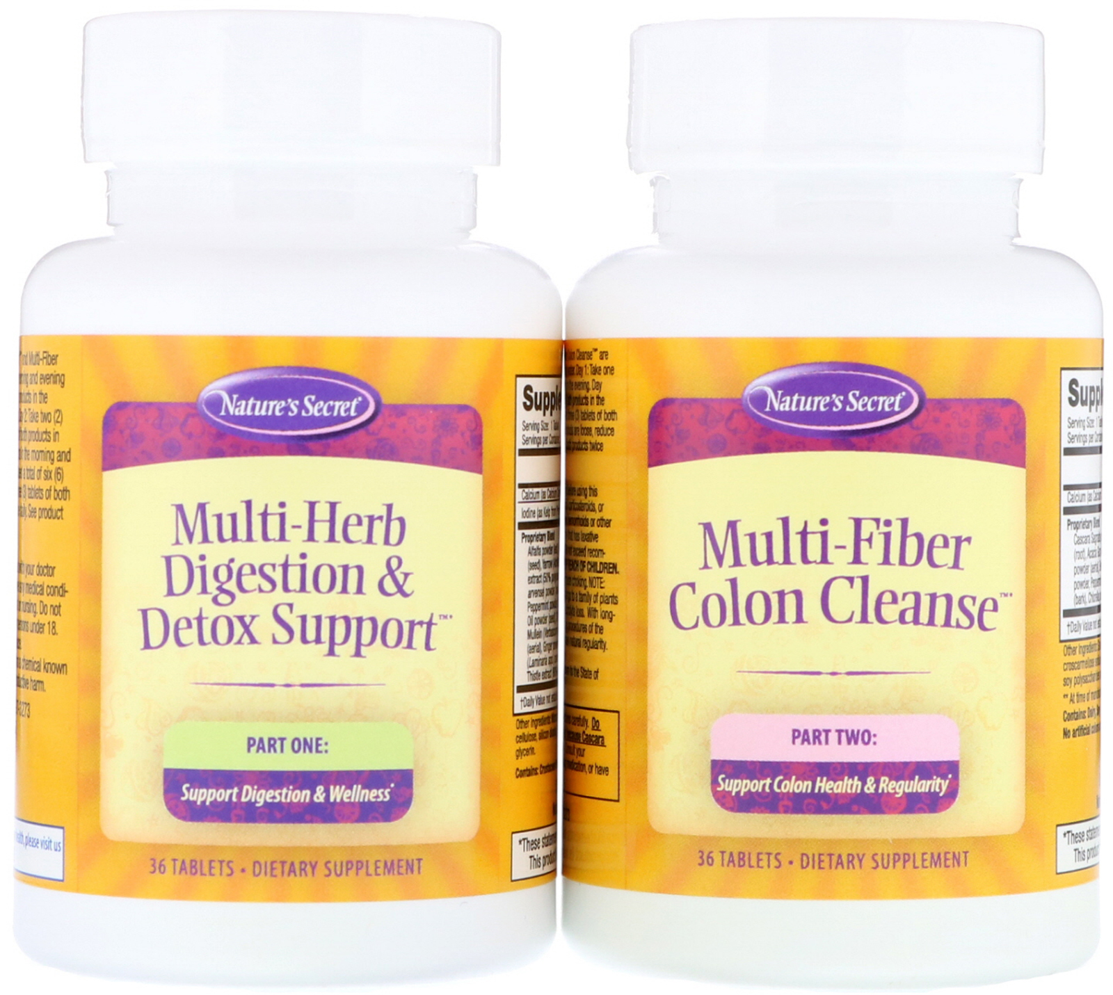 Comprar Nature's Secret, 7-Dias Limpeza Definitiva, Limpeza Total do Corpo em 2 Partes - Imagem 3