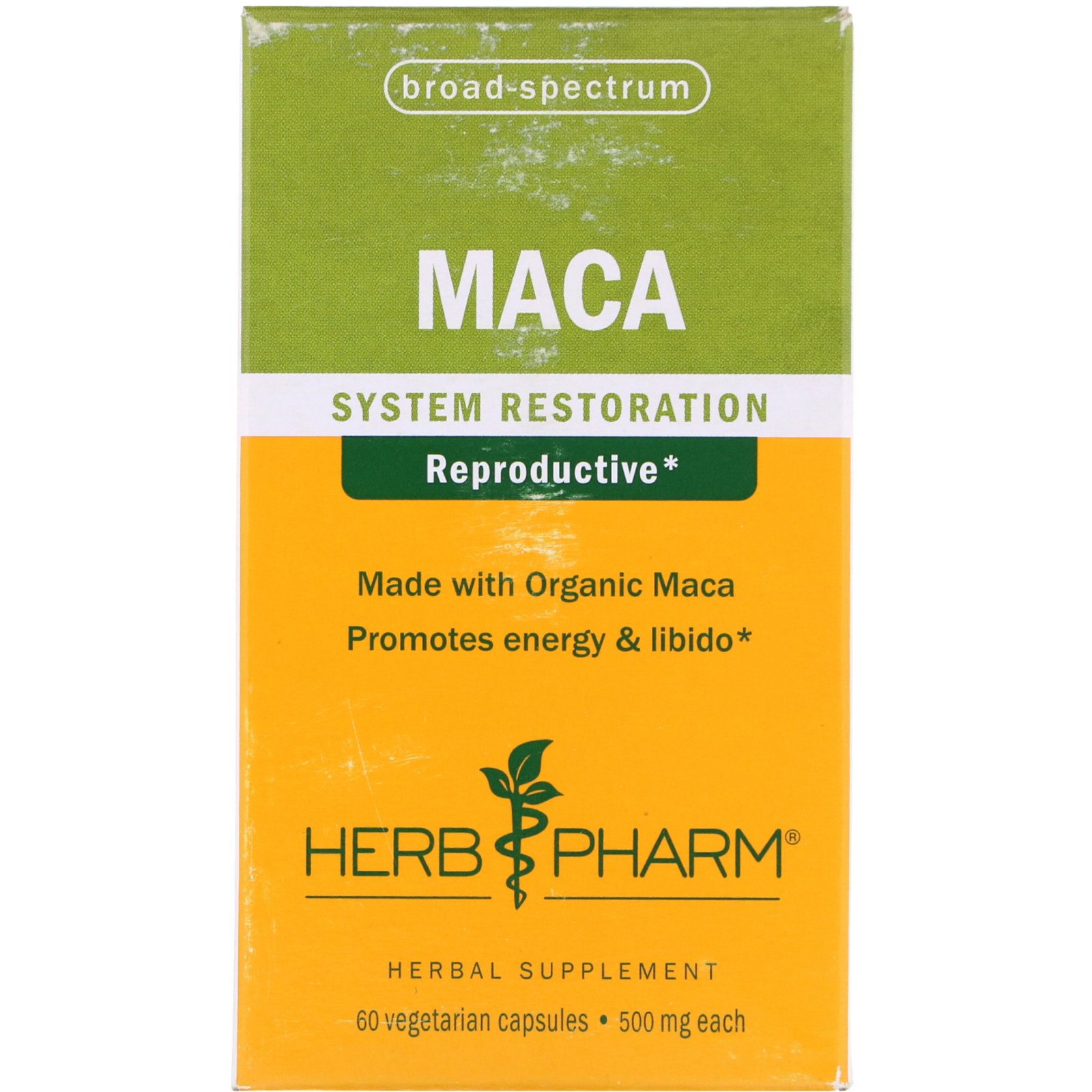 Comprar Herb Pharm, Maca, 500 mg, 60 Cápsulas Vegetais