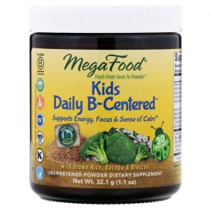 Comprar MegaFood, B Centrado em Crianças, Diário, 1,1 oz (32,1 g)