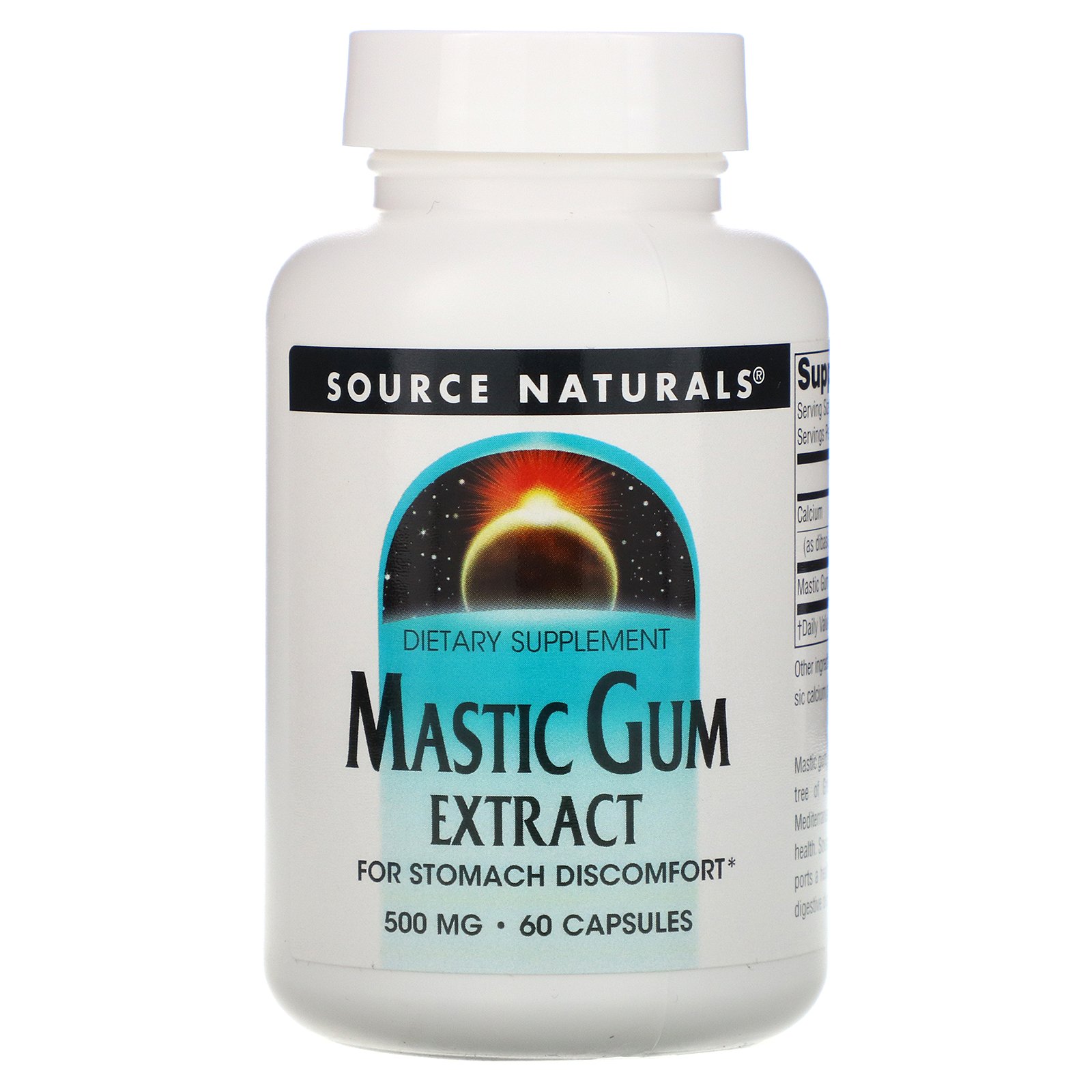 Comprar Source Naturals, Extrato de Goma de Mástique, 60 Cápsulas