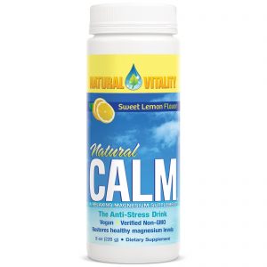 Comprar Natural Vitality, Natural Calm, Bebida Antiestresse, Sabor Orgânico de Limão Doce, 226 g (8 oz)