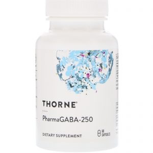 Comprar Thorne Research, PharmaGABA-250, 60 Cápsulas