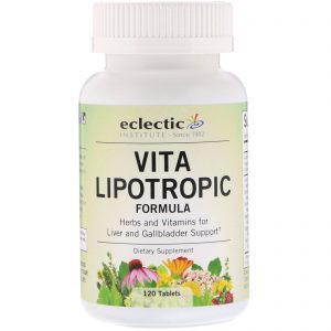 Comprar Eclectic Institute, Vita Lipotropic, 120 Comprimidos