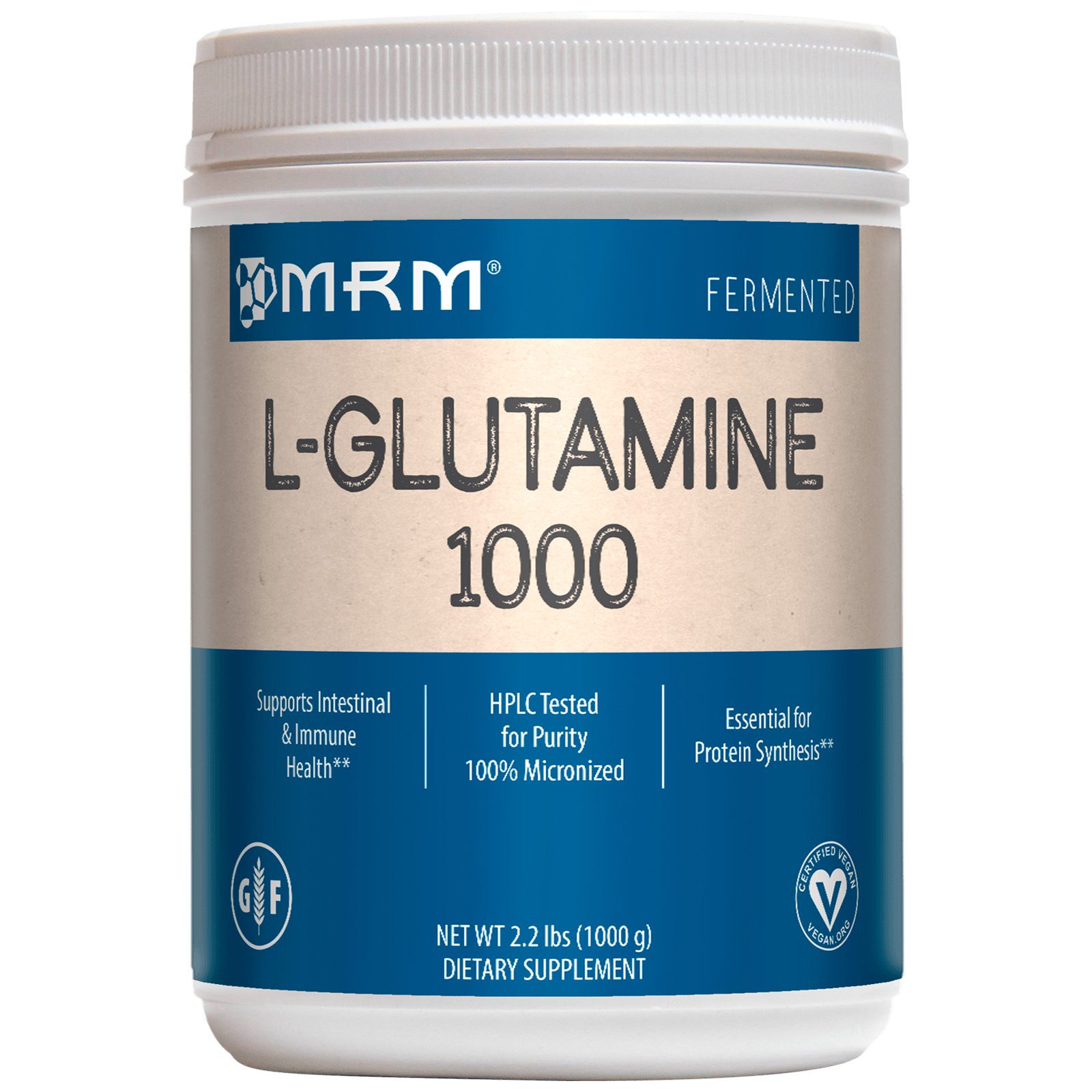 Comprar MRM, L-Glutamine 1000, 1000 g (2,2 lbs)