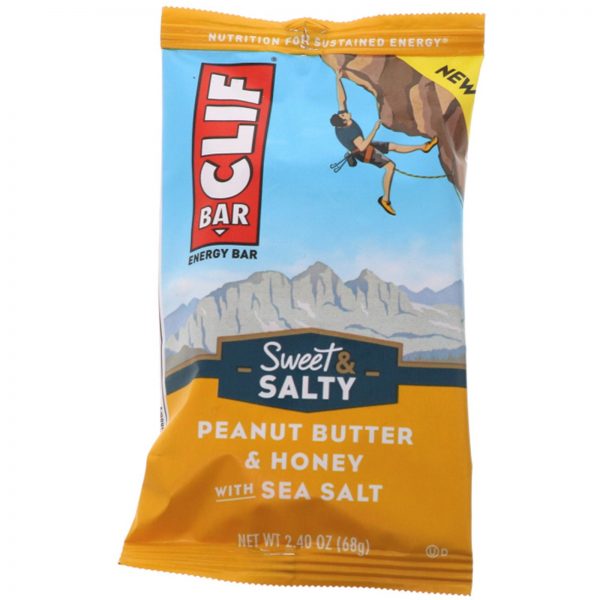 Comprar Clif Bar, Energy Bar, Peanut Butter & Honey with Sea Salt, 12 Bars, 2.40 oz (68 g) Each - Imagem 4