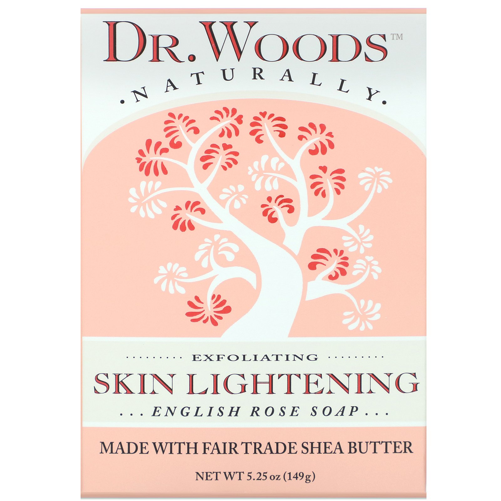 Comprar Dr. Woods, Sabonete English Rose, Clareamento da Pele, 149 g (5,25 oz)