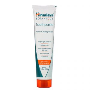 Comprar Himalaya, Botanique, Creme Dental, Neem, Romã, Sem Flúor, 150 g (5,29 oz)