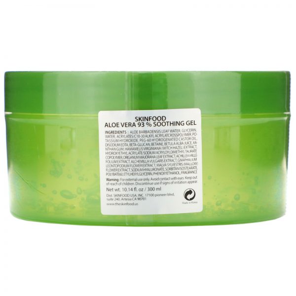 Comprar Skinfood, Aloe Vera 93% Soothing Gel, 300 ml - Imagem 4