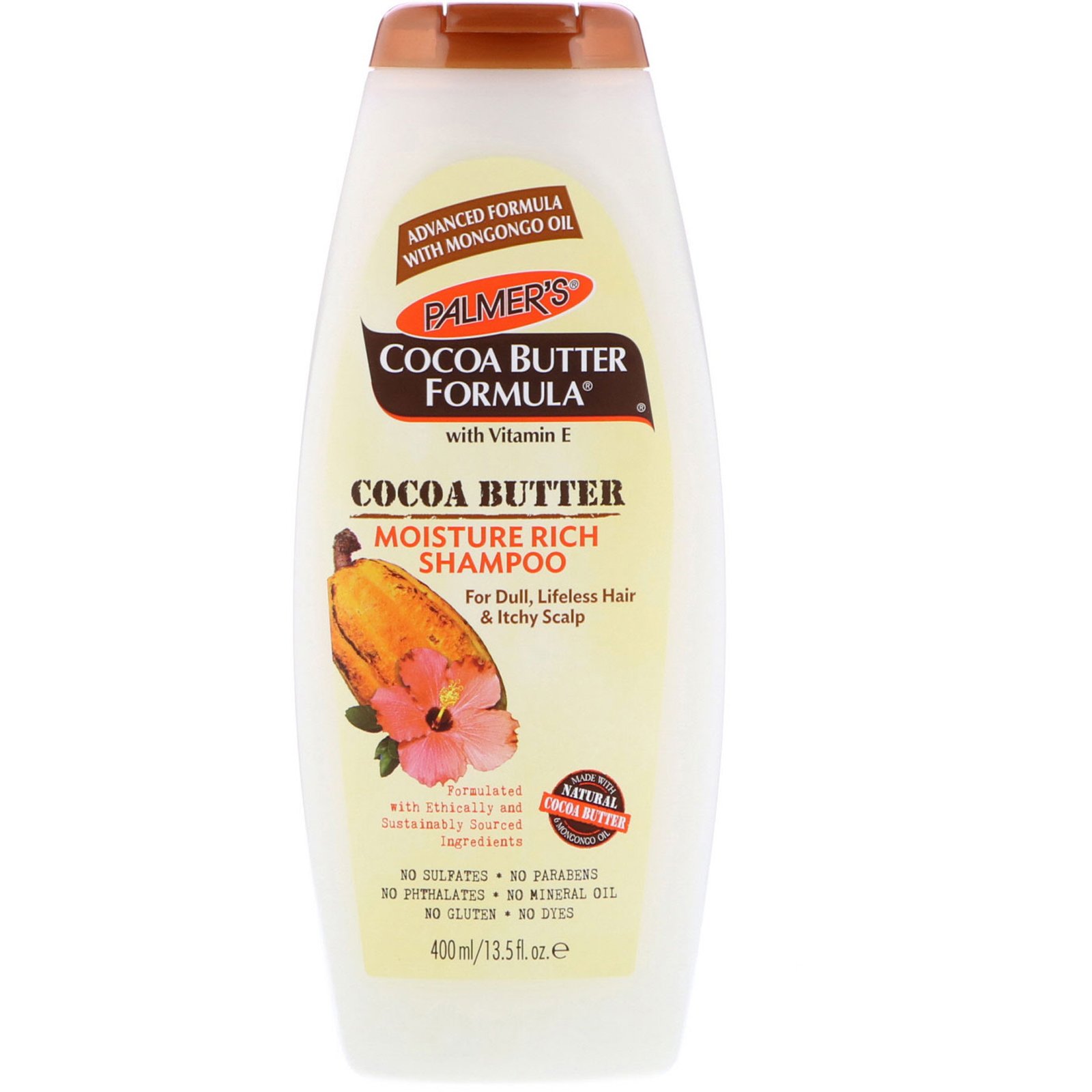 Comprar Palmer's, Fórmula de manteiga de cacau, xampu hidratante, 13,5 oz. (400 mL)