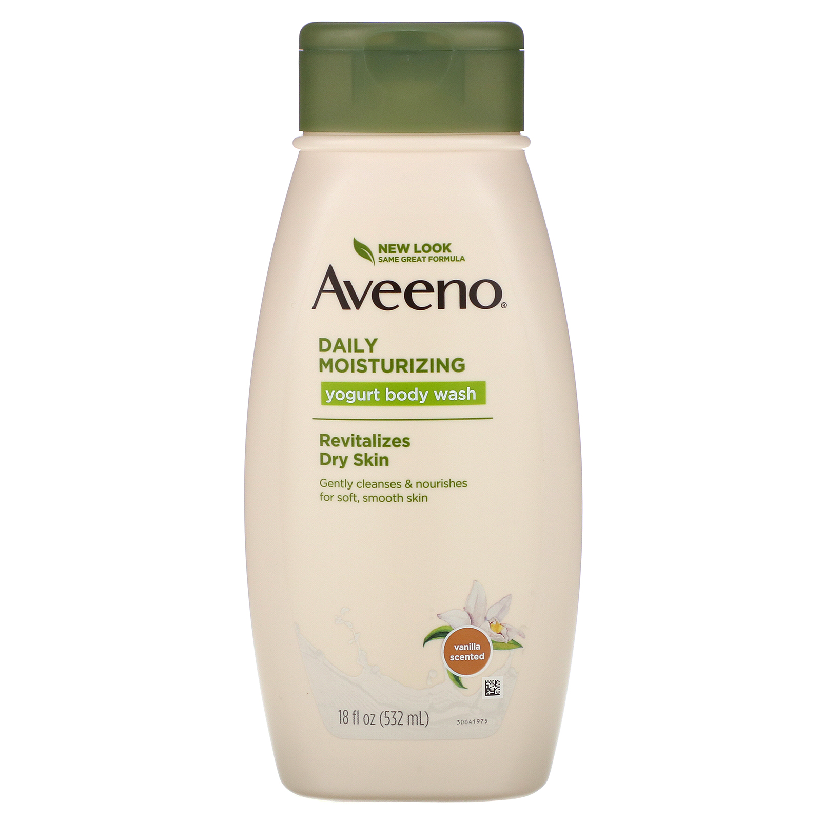 Comprar Aveeno, Daily Moisturizing Yogurt Body Wash, Vanilla, 18 fl oz (532 ml)