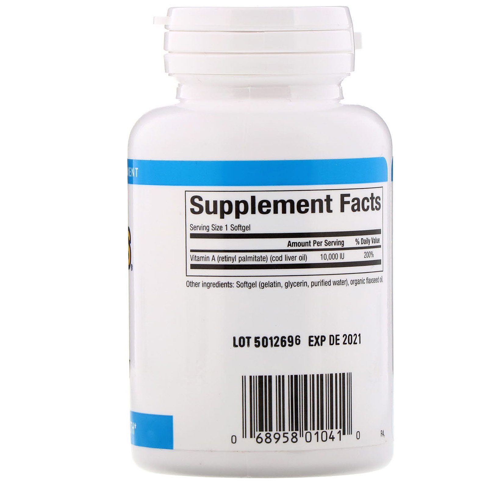 Comprar Natural Factors, Vitamina A, 10.000 UI, 180 cápsulas gelatinosas - Imagem 2