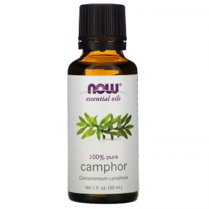 Comprar Now Foods, Óleos Essenciais, Cânfora, 1 fl oz (30 ml)