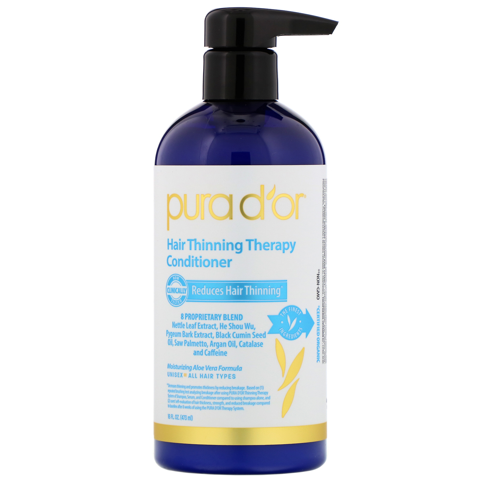 Comprar Pura D'or, Condicionador para Terapia Antiqueda, 473 ml (16 fl oz)