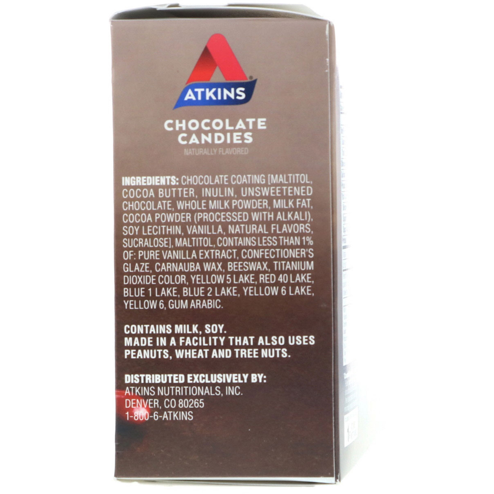 Comprar Atkins, Endulge, Bombons de Chocolate, 5 Pacotes, 1 oz (28 g) Cada - Imagem 3