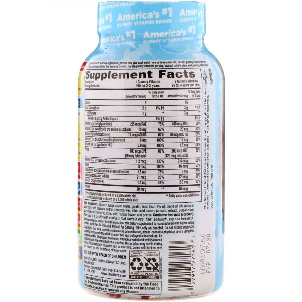 Comprar L'il Critters, Complete Multivitamin Gummies, Secret Life of Pets, Natural Fruit Flavors, 190 Gummies - Imagem 5
