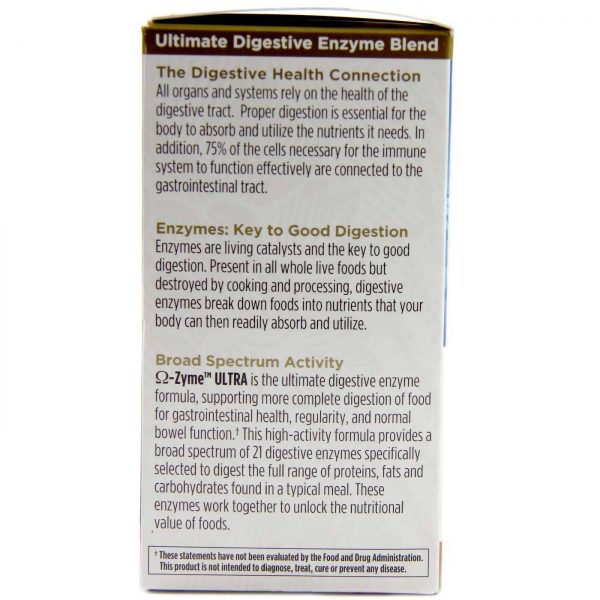 Comprar Garden of Life, Omega-Zyme Ultra - 90 Cápsulas Vegetais - Imagem 4