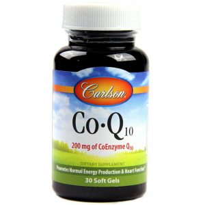 Comprar Carlson Labs, Co-Q10 200 mg - 30 Cápsulas em Gel