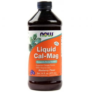 Comprar Now Foods Líquido Cal-Mag Citrato - Blueberry Berry 16 fl oz