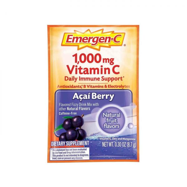 Comprar Alacer, Emergen-C Açaí Berry - 30 Pacotes - Imagem 4