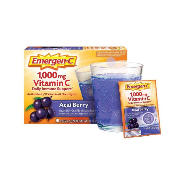 Comprar Alacer, Emergen-C Açaí Berry - 30 Pacotes - Imagem 7