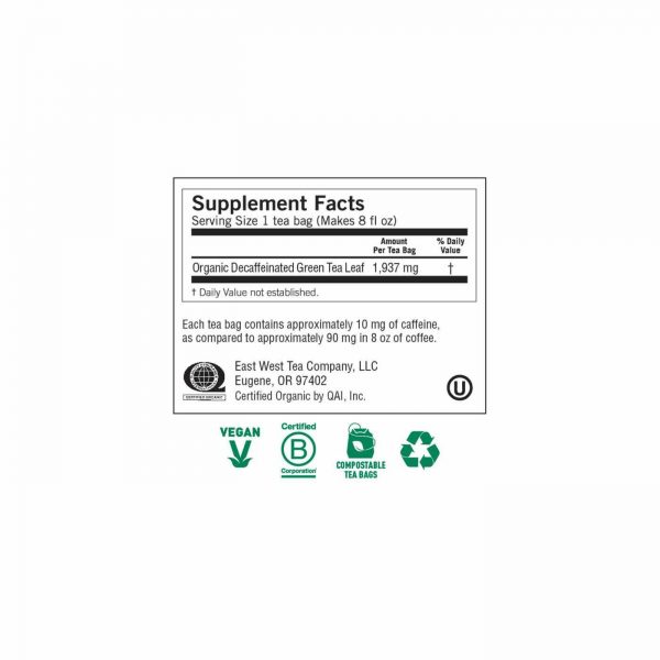 Comprar Yogi Tea Organic Teas, Chá Verde Puro Descafeinado - 16 Saquinhos de Chá - Imagem 5