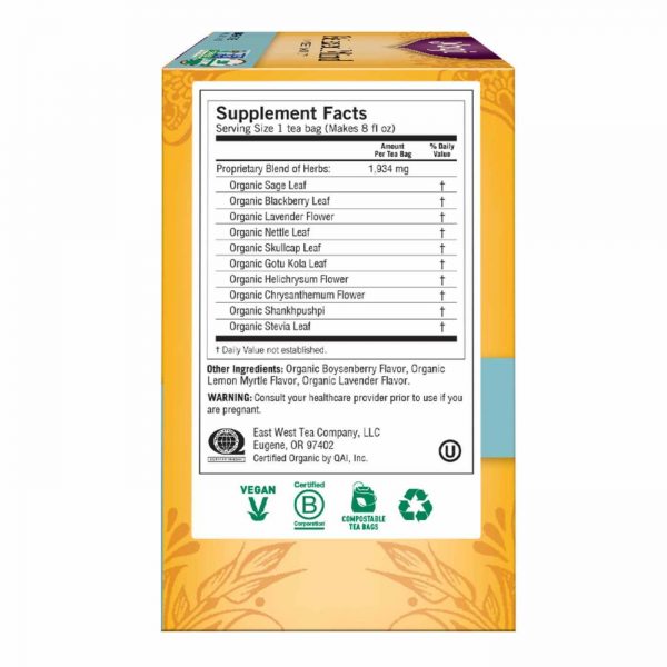 Comprar Yogi Tea Organic Teas, Chá Mente Relaxada - 16 Saquinhos - Imagem 4