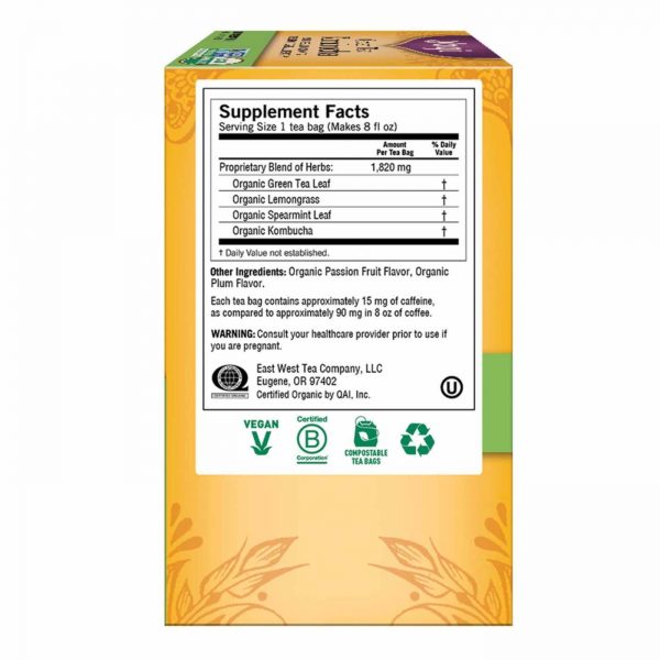 Comprar Yogi, Chá Verde Kombucha - 16 Sacos - Imagem 4