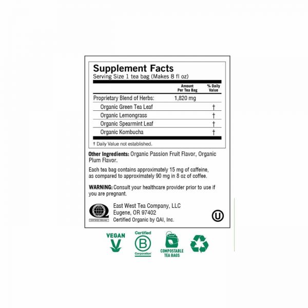 Comprar Yogi, Chá Verde Kombucha - 16 Sacos - Imagem 5