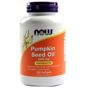 Comprar Now Foods, Óleo de semente de abóbora 1000 mg - 100 Cápsulas em Gel