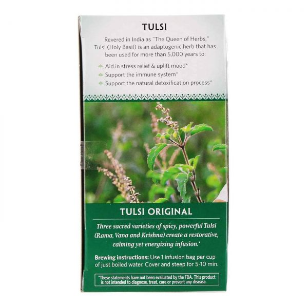 Comprar Organic India, Tulsi Chá Original - 18 Saquinhos de chá - Imagem 4