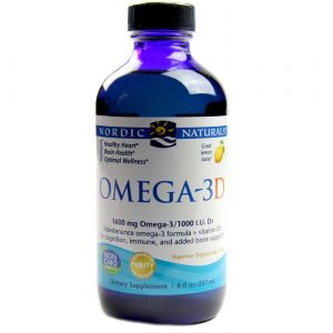 Comprar Nordic Naturals, Omega-3D Líquido - 8 fl oz (237mL)