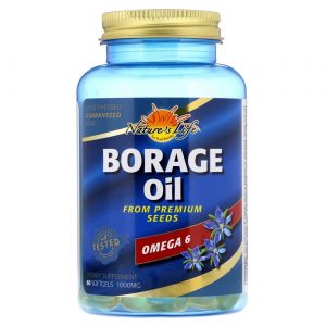 Comprar Nature's Life Óleo de borragem - 1000 mg - 60 cápsulas
