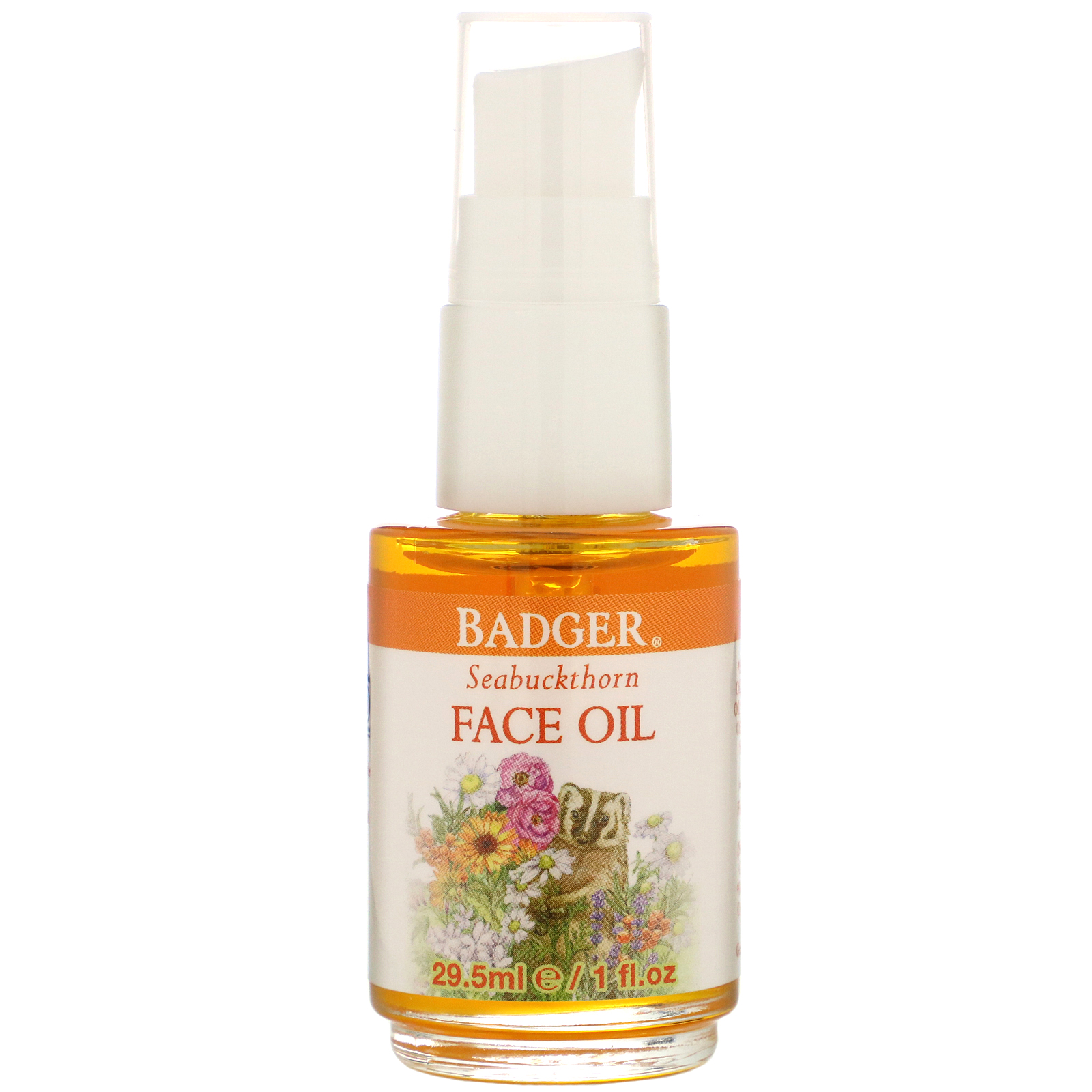 Comprar Badger Company, Face Care, Seabuckthorn Face Oil, 1 fl oz (29.5 ml)