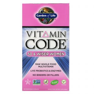Comprar Garden of Life, Vitamin Code, 50 & Wiser Women, 240 Vegetarian Capsules