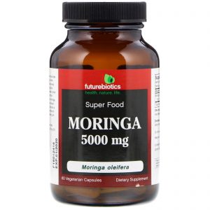 Comprar FutureBiotics, Moringa, 5.000 mg, 60 Cápsulas Vegetais