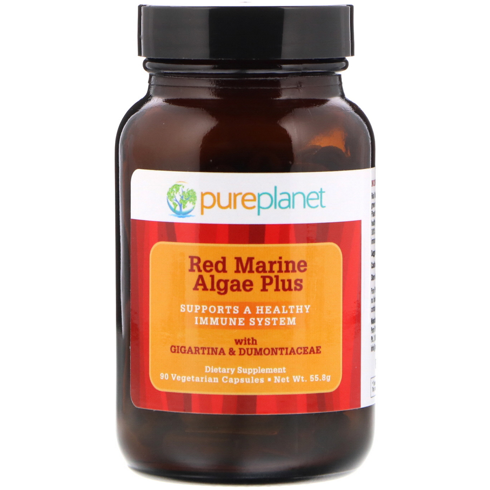 Comprar Pure Planet, Red Marine Algae Plus, 90 Cápsulas Vegetarianas