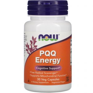 Comprar Now Foods, PQQ Energy, 30 Cápsulas Vegetais