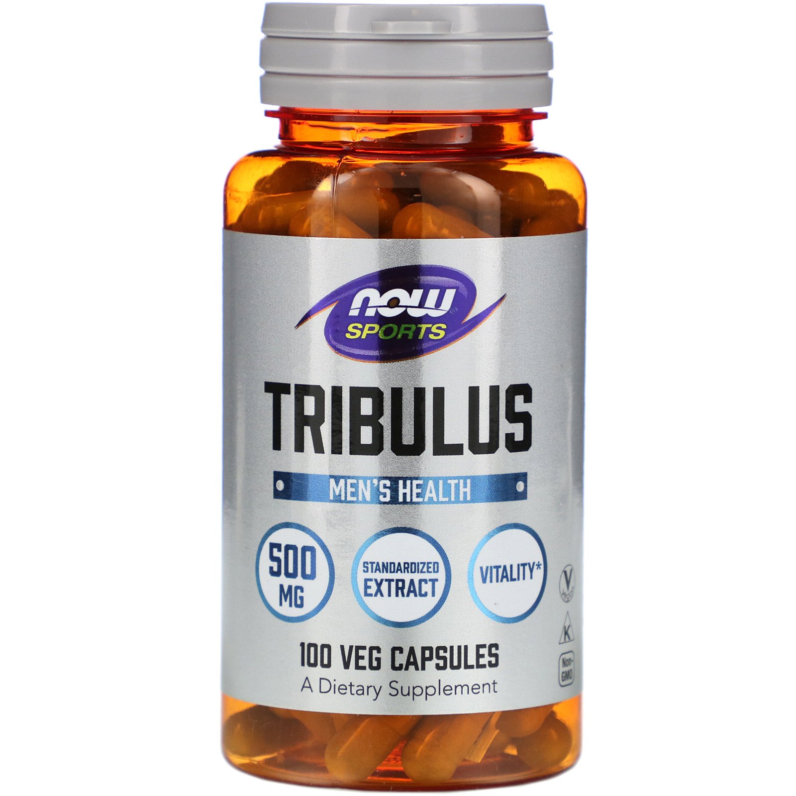Comprar Now Foods, Tribulus, 500 mg, 100 Cápsulas Vegetais