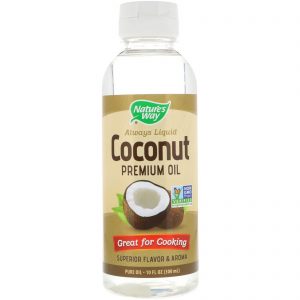 Comprar Nature's Way, Óleo de Coco Líquido Premium, 300 ml (10 fl oz)