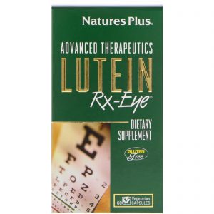 Comprar Nature's Plus, Terapia Avançada, Lutein RX-Olhos, 60 Comprimidos Vegetarianos