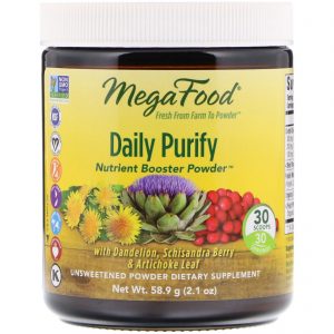 Comprar MegaFood, Pureza Diária, Pó Amplificador Nutricional, 2,1 oz (58,9 g)