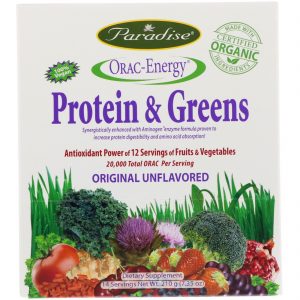 Comprar Paradise Herbs, ORAC-Energia, Proteína e Vegetais, 14 Pacotes, 15 g (0.53 oz)