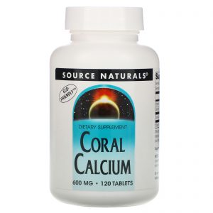 Comprar Source Naturals, Cálcio de Coral, 600 mg, 120 tabletes