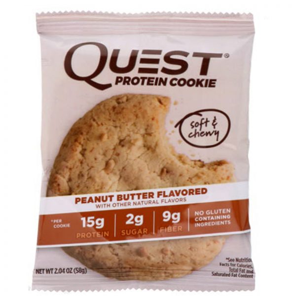 Comprar Quest Nutrition, Cookie Proteico, Manteiga de Amendoim, Embalagem com 12, 2,04 oz (58 g) Cada - Imagem 4